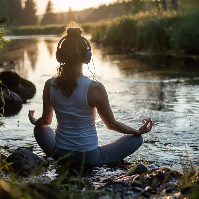 Stream Ease: Relaxing Waters - Relaxed Attitude