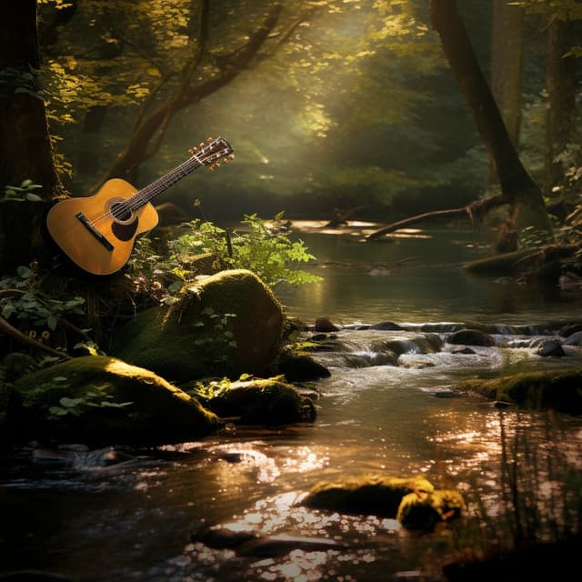 River Symphony: Tranquil Currents Harmony - Nature Ambience