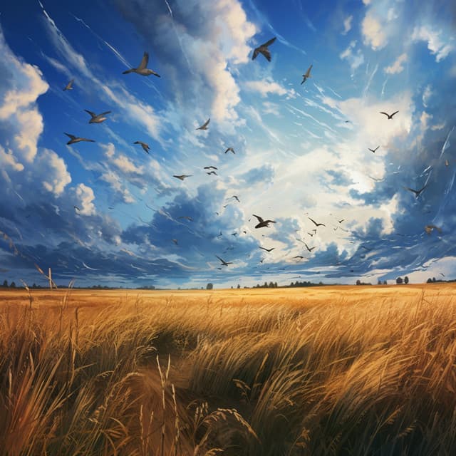 Binaural Breezes: Windy Day Serenity - Frequency Vibrations