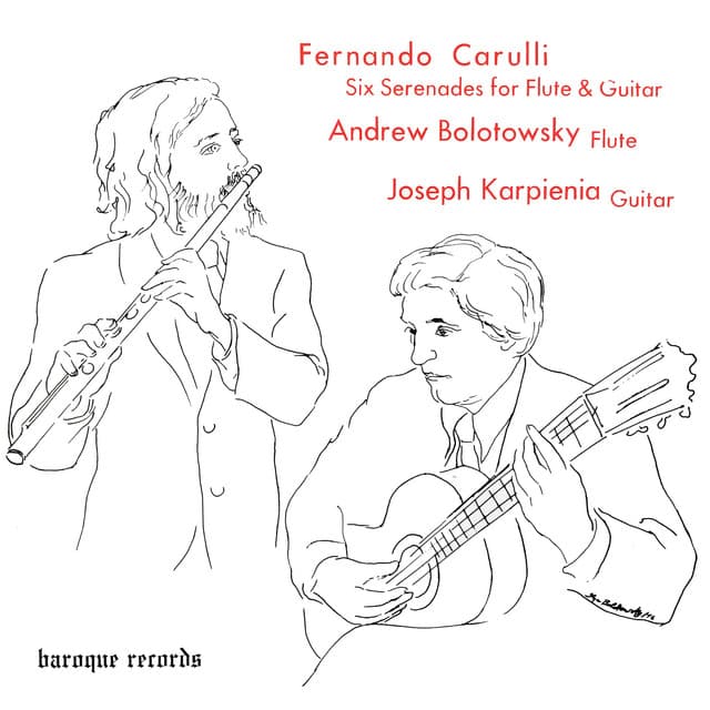 Carulli: Six Serenades For Flute & Guitar - Ferdinando Carulli