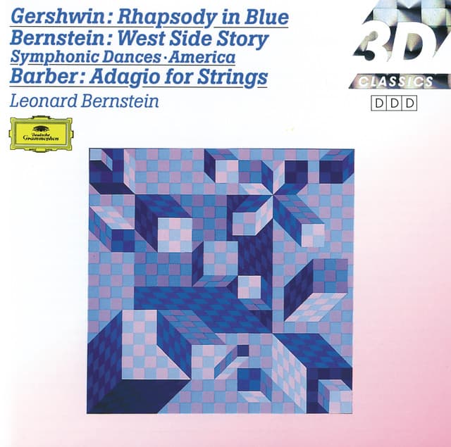 Gershwin: Rhapsody in Blue / Barber: Adagio for Strings; Overture / Bernstein: On the Town - Leonard Bernstein
