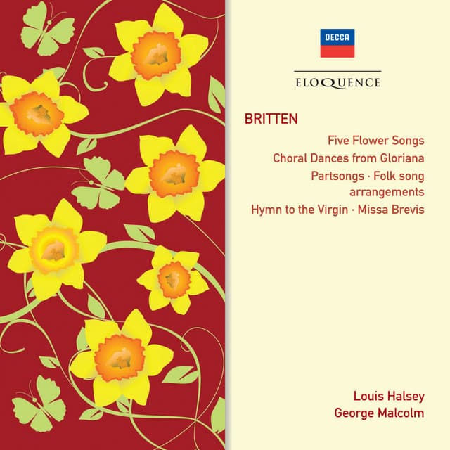 Britten: Partsongs; Hymn To The Virgin; Missa Brevis - Benjamin Britten
