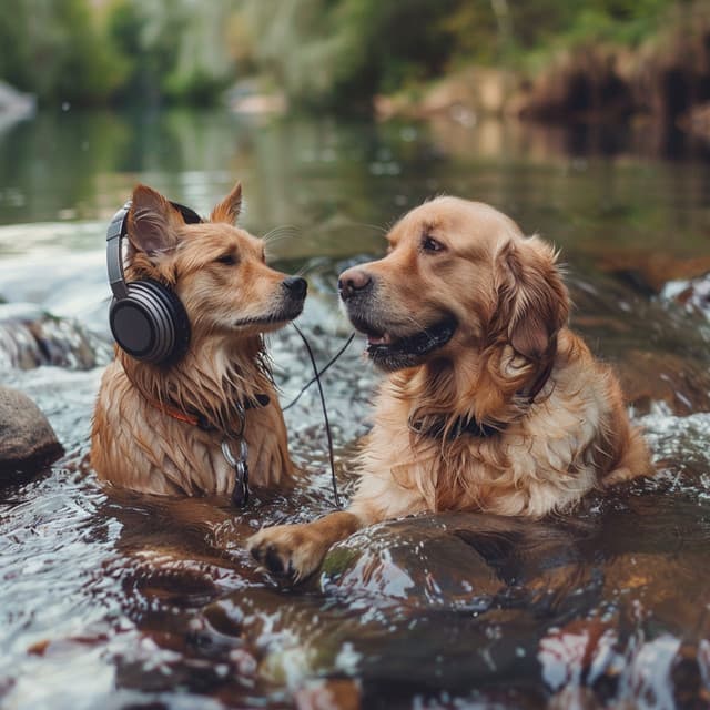 Streamside Companions: Pets Calming Echoes - Melody Babies