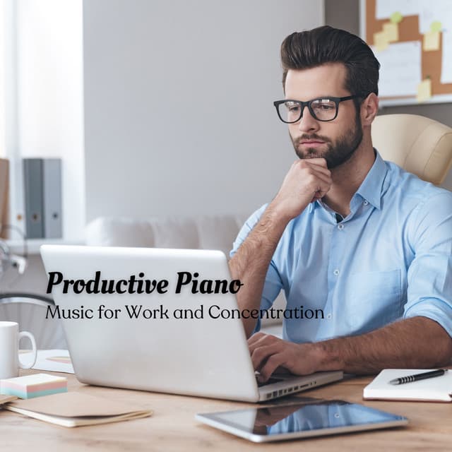 Productive Piano: Music for Work and Concentration - Jazz for Working Playlist