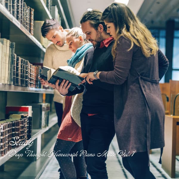 Study: Deep Thought Homework Piano Music Vol. 1 - Study Music