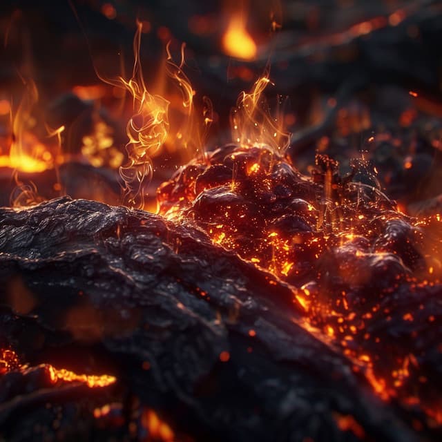 Essence of Fire: Deep Relaxing Flames Music - Tranquil Relax Soundscapes