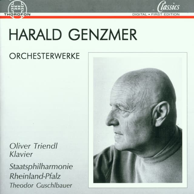 Harald Genzmer: Orchesterwerke - Staatsphilharmonie Rheinland-Pfalz
