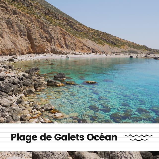Plage de Galets Océan - Vagues De L'Ocean