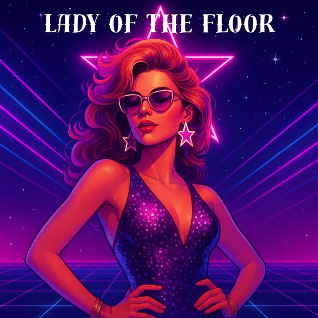 Neon Star Lady of the Floor - Dj D-Bob