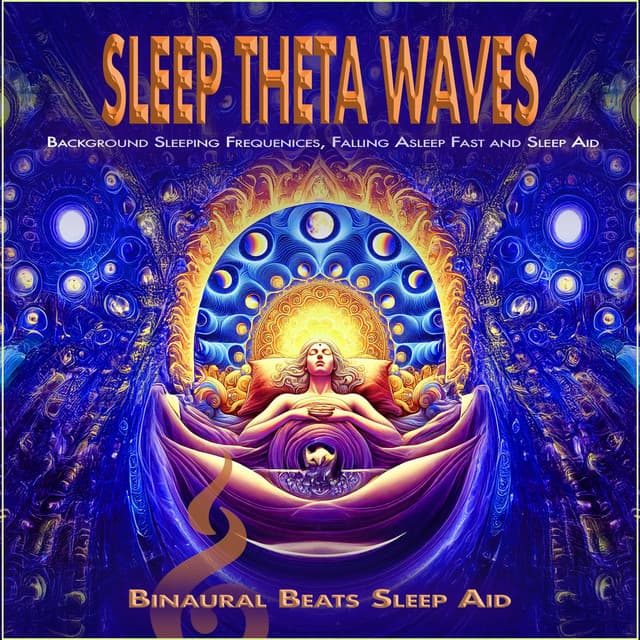 Sleep Theta Waves: Background Sleeping Frequenices, Falling Asleep Fast and Sleep Aid - Binaural Beats Sleep Aid