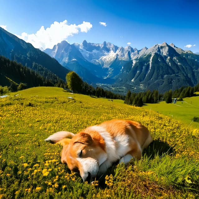 Dogs' Relaxation Harmony: Soothing Tunes - Music-to-Relax-Dogs