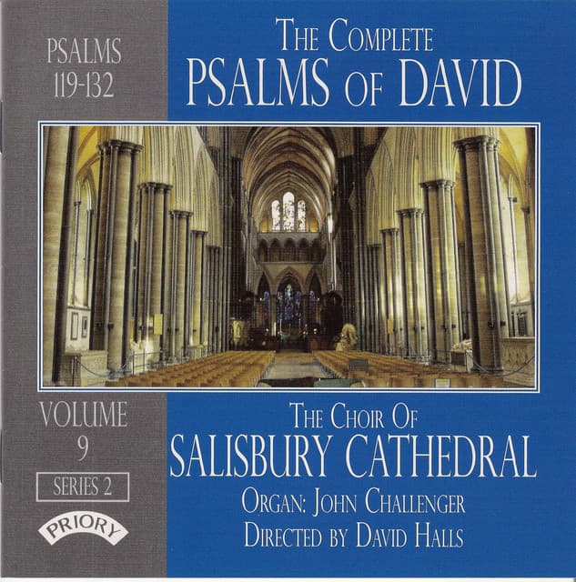The Complete Psalms of David, Series 2, Vol. 9 - Salisbury Cathedral Choir