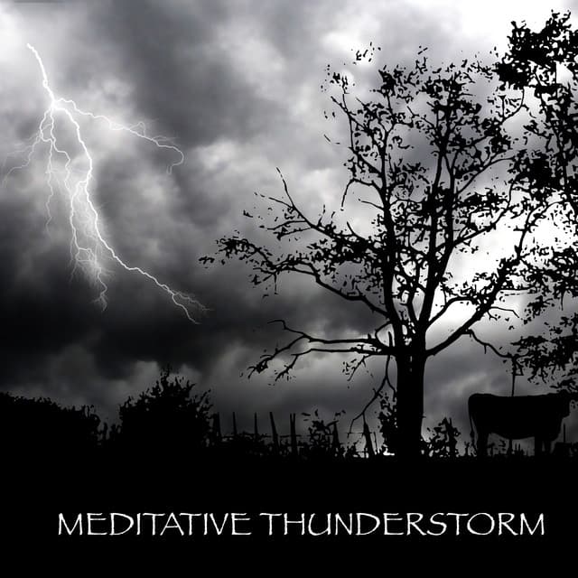 Meditative Thunderstorm - Rain & Thunder