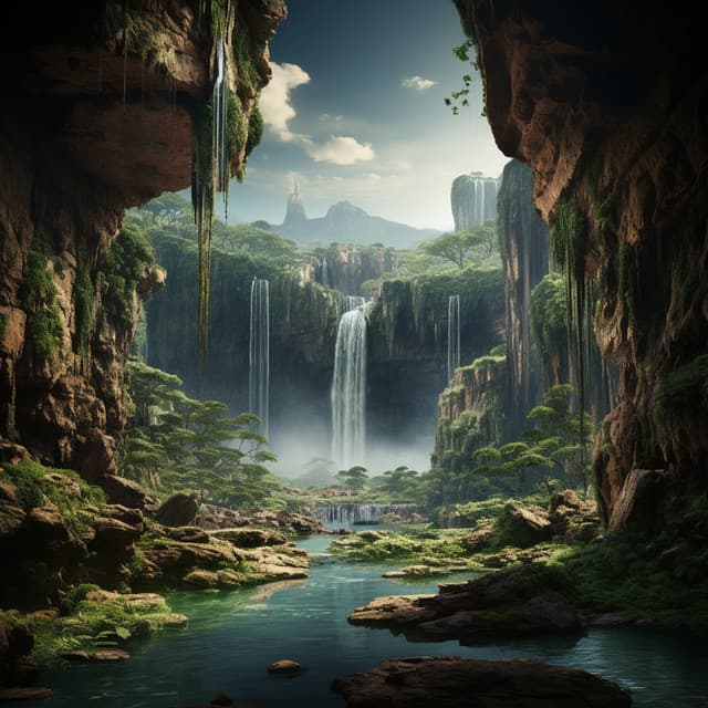 Oasis De Serenidad Junto Al Río: Música Relajante En El Agua - Sonidos De La Naturaleza