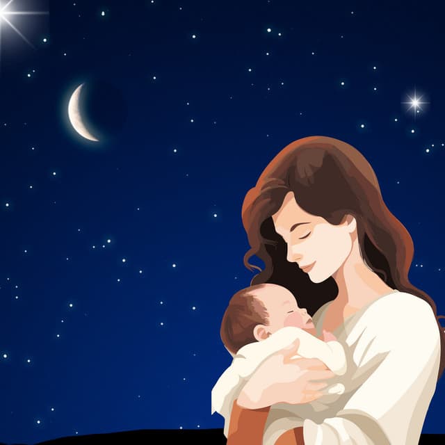 Galactic Lullabies: A Celestial Dreamscape Through Baby Lullaby Harmonics - Some Music to Soothe Babies