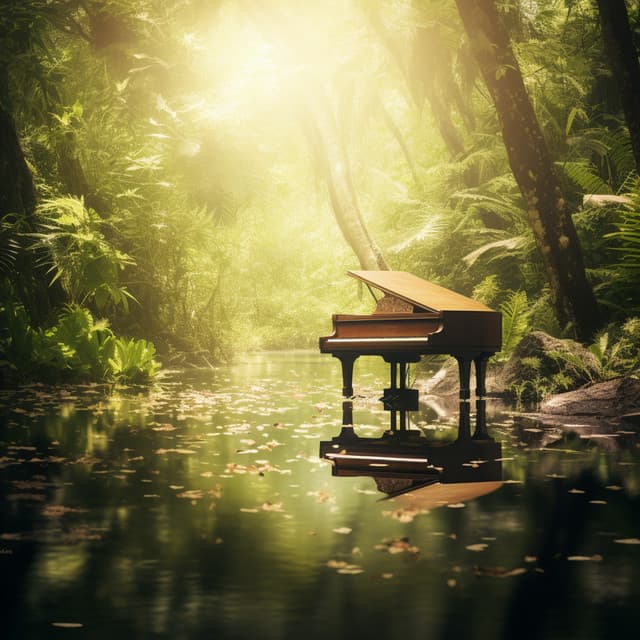 Harmonic Patterns: Piano Mosaic Echoes - Baby Relax Piano