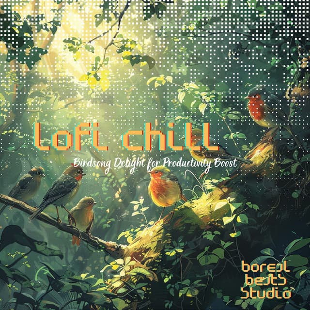 LoFi Chill: Birdsong Delight for Productivity Boost - Boreal Beats Studio
