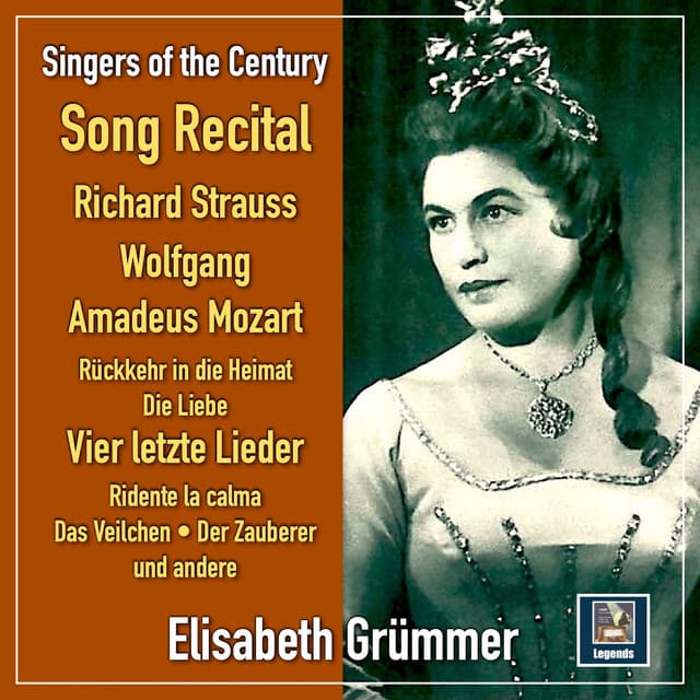 Strauss & Mozart: Vocal Works - Elisabeth Grümmer