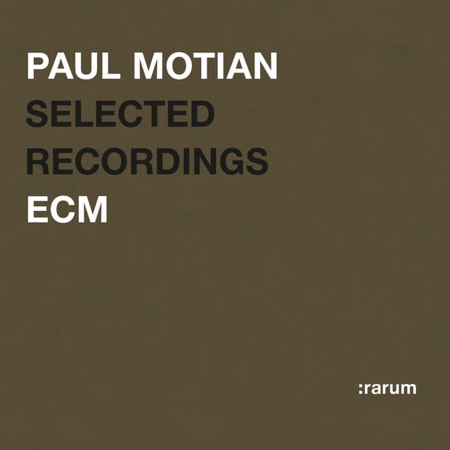 Selected Recordings - Paul Motian
