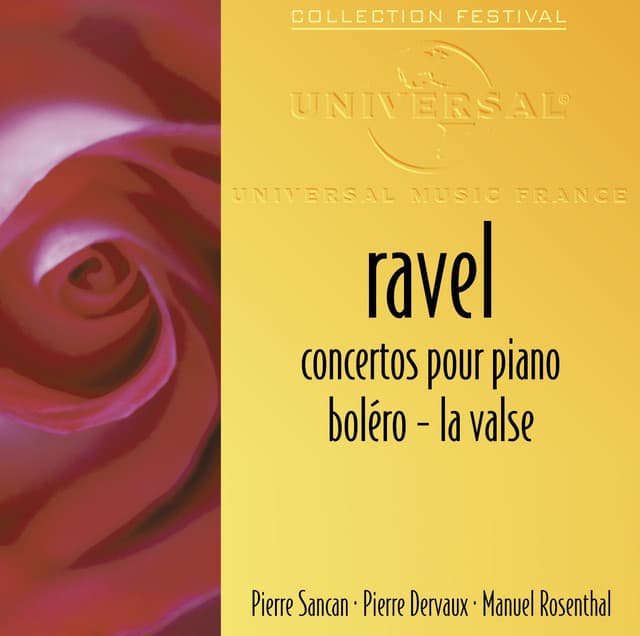 Concertos Pour Piano-Boléro-La Valse - Maurice Ravel