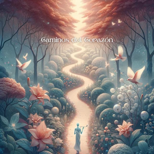 Caminos del Corazón: Melodías Sagradas del Alma en Flor - La Academia de Música para la Meditación de Sanación