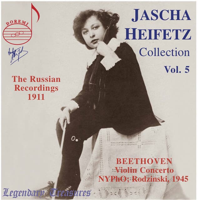 Jascha Heifetz Collection, Vol. 5: The 1911 Russian Recordings - Jascha Heifetz