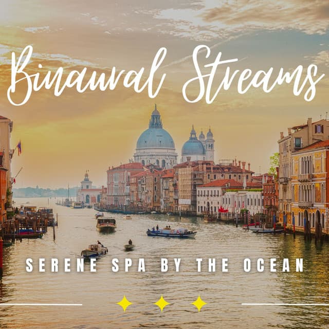 Mystic Ocean Serenades: Binaural Spa Harmony - Waves At Night