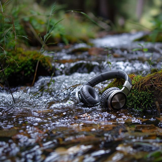 Streamline Melody: Binaural Water Flow - Binaural Beats Waves
