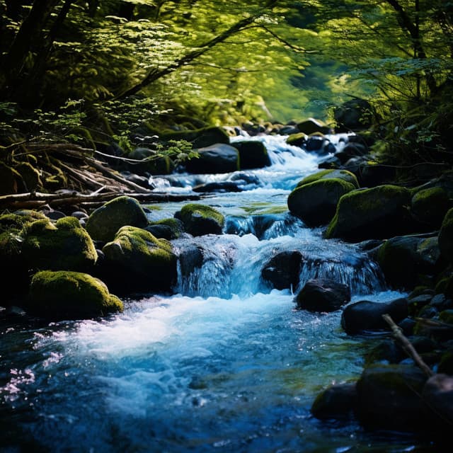 Focused Flow: Binaural Water Sounds for Deep Concentration - 741 Hz Solfeggio Tones