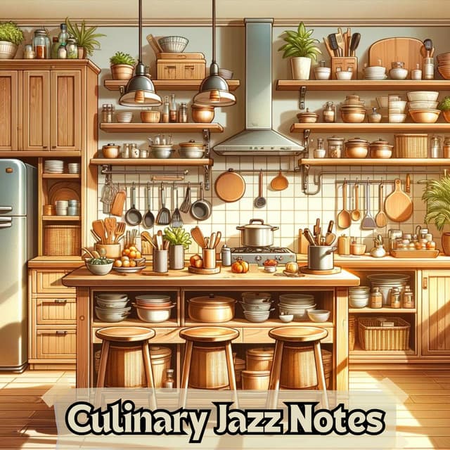 Culinary Jazz Notes: Smooth & Soft Jazz Vibes for the Kitchen - Instrumental Music Ensemble