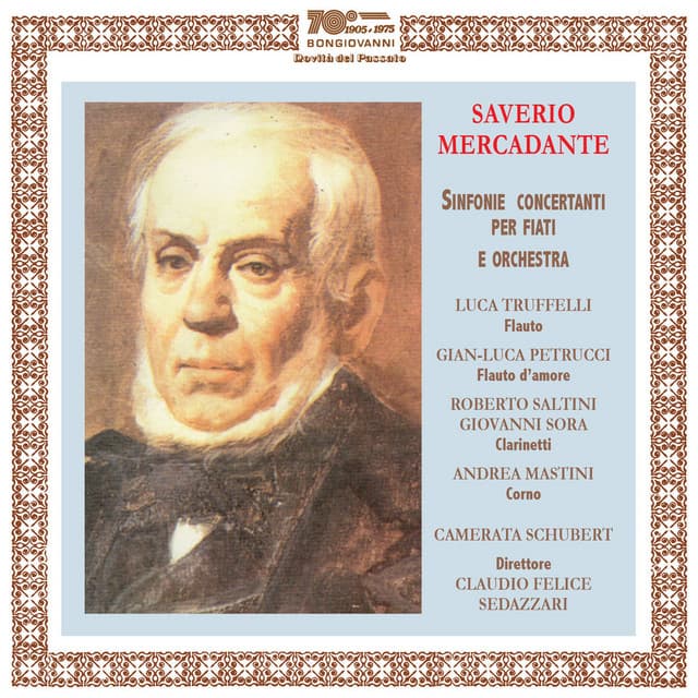 Mercadante: Sinfonie concertanti per fiati e orchestra - Saverio Mercadante