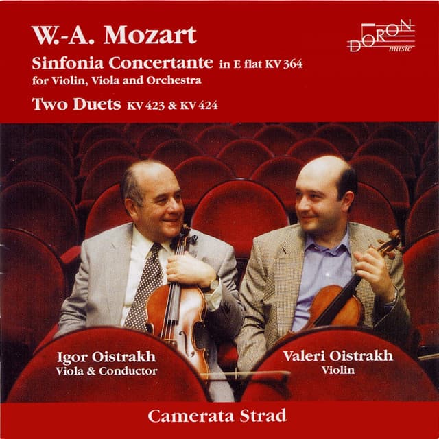 Mozart: Sinfonia concertante & Two Duets - Wolfgang Amadeus Mozart