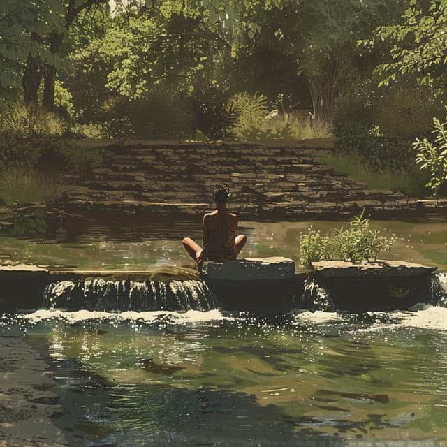Creek Serenity: Silent Currents in Meditation - Classical Meditation Players