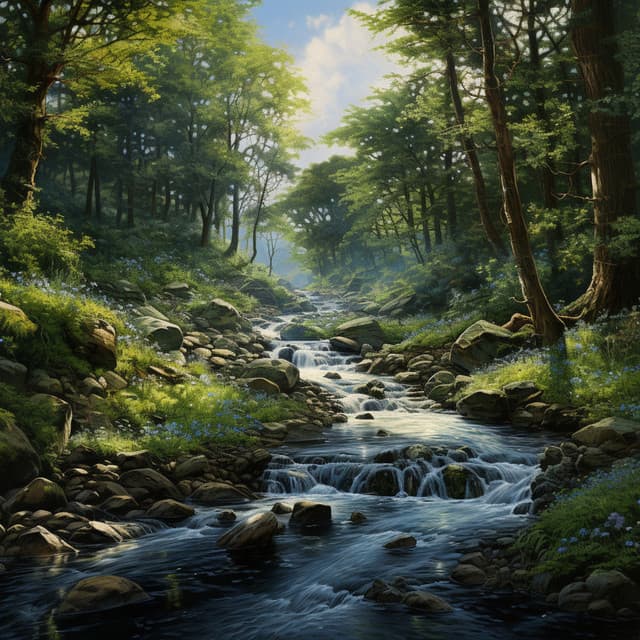 River Music Currents: Yoga's Fluid Flow - Soothing Music