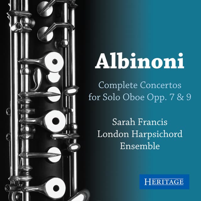 Albinoni: Complete Solo Oboe Concertos - Tomaso Albinoni