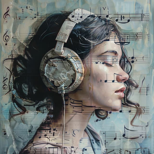 Evening Calm Music: Serene Melodic Echoes - Focus on Breathing