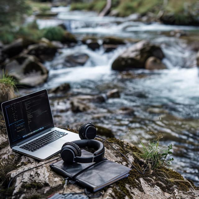 River Focus Flow: Study Water Sounds - Classical Music For Work