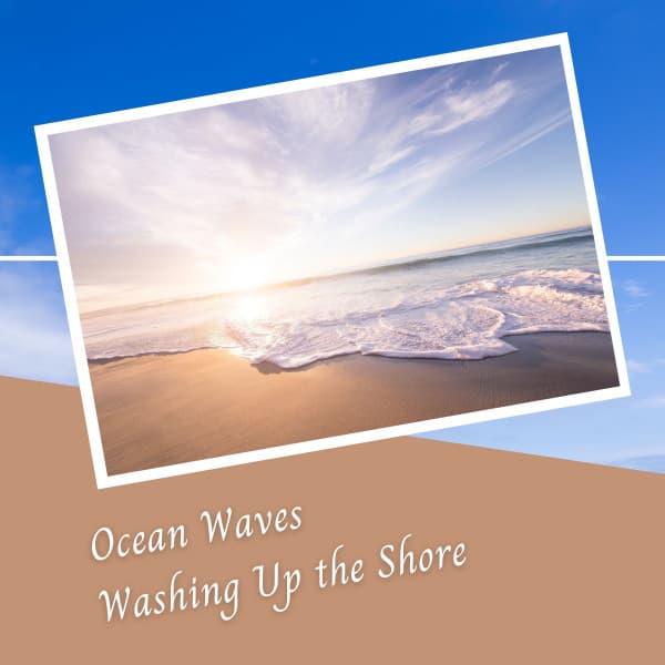 Ocean Waves Washing Up the Shore - Sleep Playlist