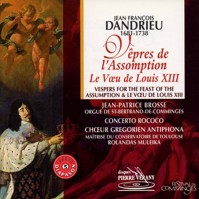 Dandrieu : Vêpres de l'Assomption - Le Voeu de Louis XIII - Jean-François Dandrieu
