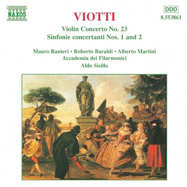 Viotti: Violin Concerto No. 23 / Sinfonie Concertanti - Giovanni Battista Viotti