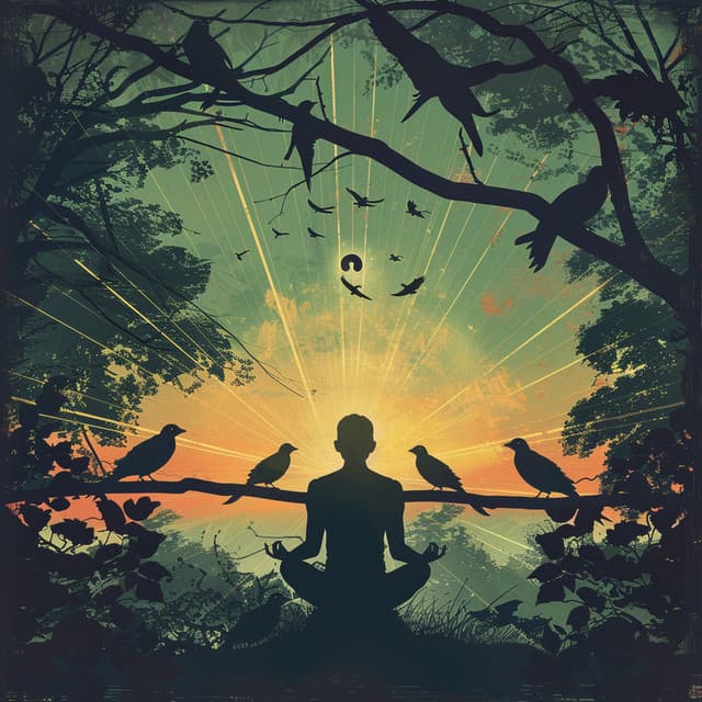 Birds in Meditation: Binaural Harmonies - 80 88 Hz - Meditation Simple