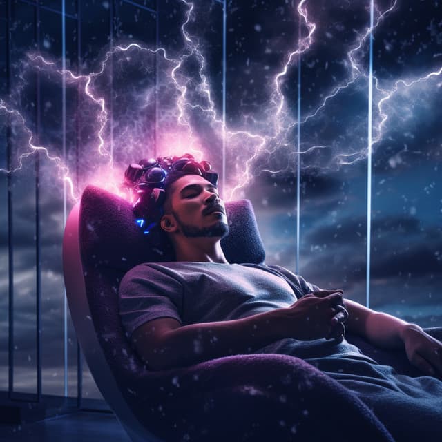 Thunder Relaxation: Peaceful Rhythm Drift - Star Patterns