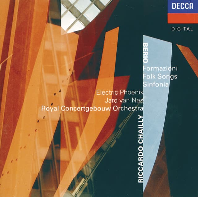 Berio: Formazioni; Folk Songs; Sinfonia - Luciano Berio