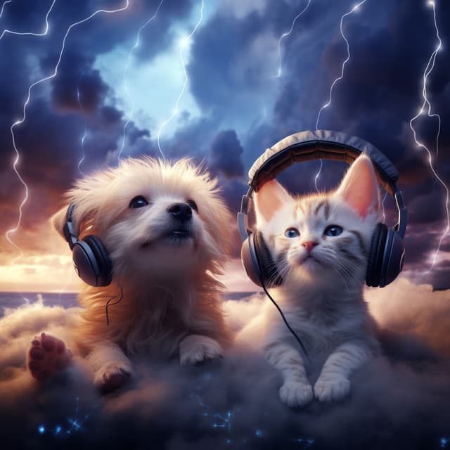Thunder Paws: Pets Relaxing Harmony - CreativeWaves