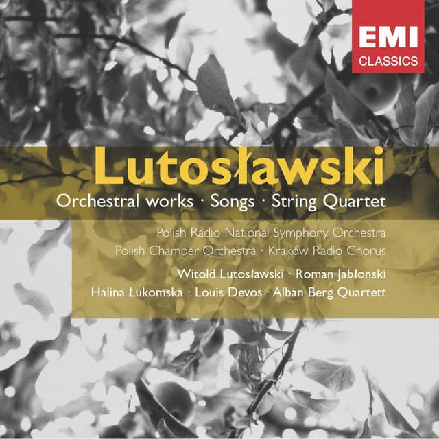 Lutoslawski: Orchestral Works - Witold Lutosławski