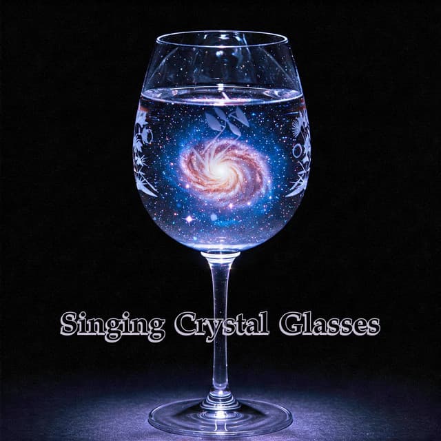 Hypnotic Singing Crystal Glasses for Cosmic Relaxation - Gabriel Since