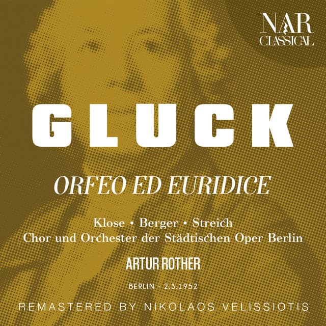 GLUCK: ORFEO ED EURIDICE - Christoph Willibald Gluck