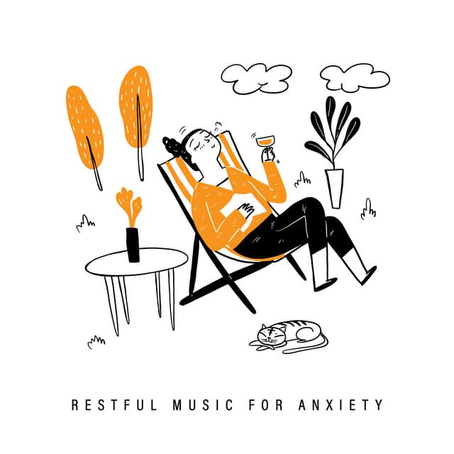 Restful Music for Anxiety: Cure for Worry, Uplifting Music,Improve Well-Being, Pleasant Relaxing Sounds - Positive Affirmations Music Zone