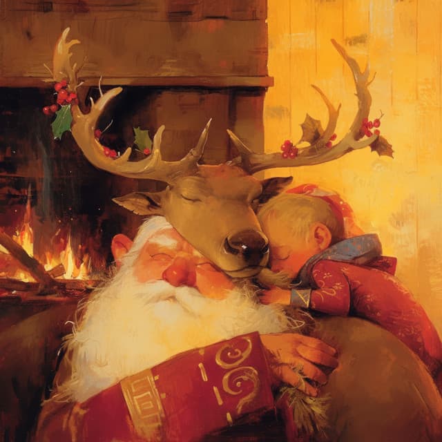 Winter's Lullaby of Peace for Tucking in At Winter Night - Calming Christmas Music