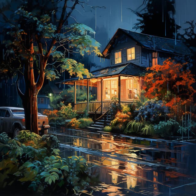 Binaural Raindrops: Soothing Hum - Binaural Reality